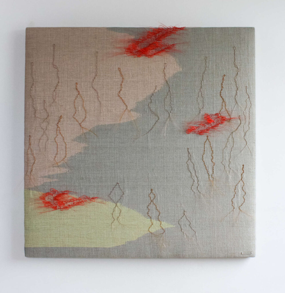 wall panel weaving