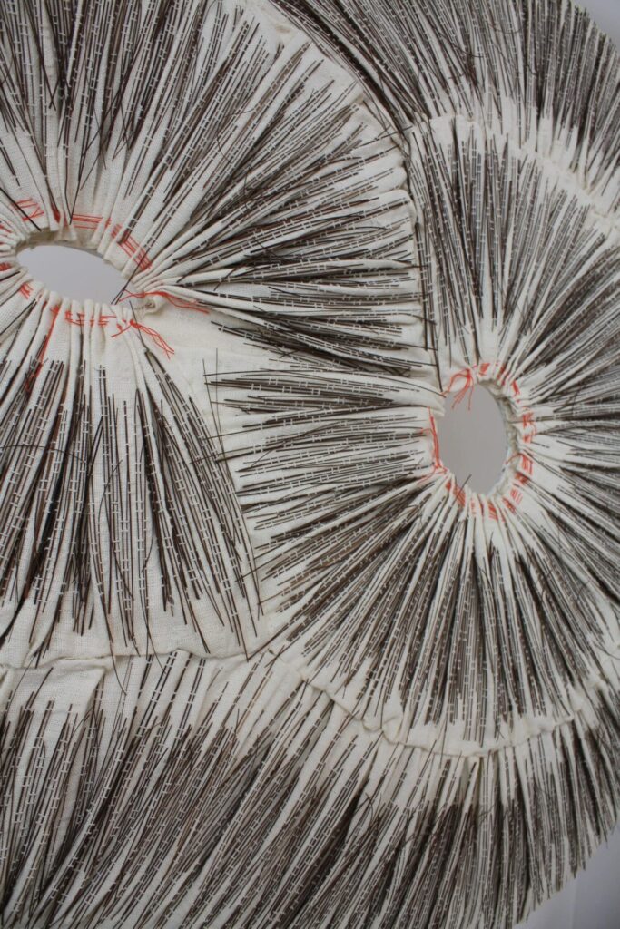 plantfibre in cotton cirkels